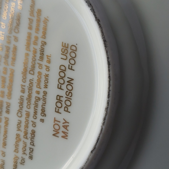 DYNASTY GALLERY. BALD EAGLE PLATE. - Picture 10 of 16